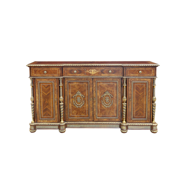 EKAR Furniture | Regency Heritage Marquetry Buffet Sideboard - Luxury American Classical Cabinet,EKAR FURNITURE CO.,LTD,EKAR Furniture | Regency Heritage Marquetry Buffet Sideboard - Luxury American Classical Cabinet,foshan furniture factory,custom Furniture factory,china furniture factory