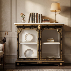 Royal Versailles Gilded Entryway Console | Luxury American Classical Hallway Cabinet by EKAR FURNITURE,EKAR FURNITURE CO.,LTD,Royal Versailles Gilded Entryway Console | Luxury American Classical Hallway Cabinet by EKAR FURNITURE,foshan furniture factory,custom Furniture factory,china furniture factory
