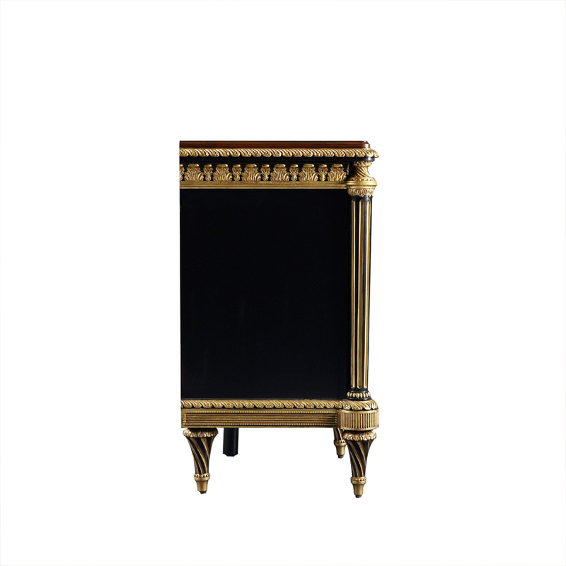 Savoy Floral Masterpiece Gilded Console | Luxury American Classical Entryway Cabinet by EKAR FURNITURE,EKAR FURNITURE CO.,LTD,Savoy Floral Masterpiece Gilded Console | Luxury American Classical Entryway Cabinet by EKAR FURNITURE,foshan furniture factory,custom Furniture factory,china furniture factory