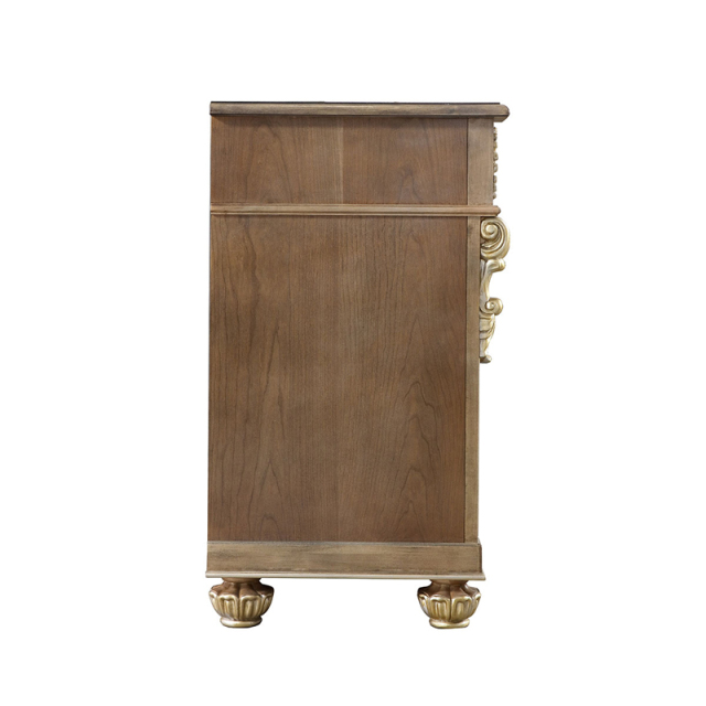 Regency Estate Classical American Sideboard | Luxury 7-Drawer Wood Buffet by EKAR FURNITURE,EKAR FURNITURE CO.,LTD,Regency Estate Classical American Sideboard | Luxury 7-Drawer Wood Buffet by EKAR FURNITURE,foshan furniture factory,custom Furniture factory,china furniture factory