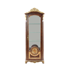 Monarch Mahogany Gilded Curio Cabinet | Luxury American Classical Wine Cabinet by EKAR FURNITURE,MY SHOP,Monarch Mahogany Gilded Curio Cabinet | Luxury American Classical Wine Cabinet by EKAR FURNITURE,foshan furniture factory,custom Furniture factory,china furniture factory