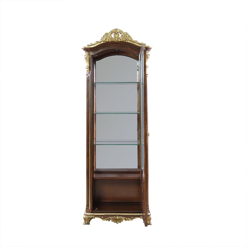 Monarch Mahogany Gilded Curio Cabinet | Luxury American Classical Wine Cabinet by EKAR FURNITURE,MY SHOP,Monarch Mahogany Gilded Curio Cabinet | Luxury American Classical Wine Cabinet by EKAR FURNITURE,foshan furniture factory,custom Furniture factory,china furniture factory