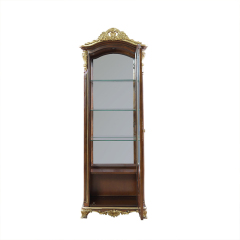 Monarch Mahogany Gilded Curio Cabinet | Luxury American Classical Wine Cabinet by EKAR FURNITURE,MY SHOP,Monarch Mahogany Gilded Curio Cabinet | Luxury American Classical Wine Cabinet by EKAR FURNITURE,foshan furniture factory,custom Furniture factory,china furniture factory