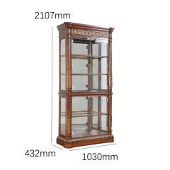 Imperial Regency Gilded Display Cabinet | Luxury American Classical Wine Hutch by EKAR FURNITURE,MY SHOP,Imperial Regency Gilded Display Cabinet | Luxury American Classical Wine Hutch by EKAR FURNITURE,foshan furniture factory,custom Furniture factory,china furniture factory