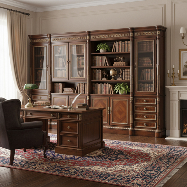 EKAR Furniture |Heritage Grandeur American Classical Library & Display Suite – Luxury Handcrafted Cabinetry,MY SHOP,EKAR Furniture |Heritage Grandeur American Classical Library & Display Suite – Luxury Handcrafted Cabinetry,foshan furniture factory,custom Furniture factory,china furniture factory