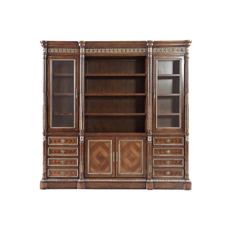 EKAR Furniture | Ambassador Heritage Executive Bookcase Suite – Luxury American Classical Library Cabinetry,MY SHOP,EKAR Furniture | Ambassador Heritage Executive Bookcase Suite – Luxury American Classical Library Cabinetry,foshan furniture factory,custom Furniture factory,china furniture factory