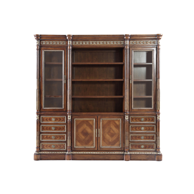 EKAR Furniture | Ambassador Heritage Executive Bookcase Suite – Luxury American Classical Library Cabinetry,MY SHOP,EKAR Furniture | Ambassador Heritage Executive Bookcase Suite – Luxury American Classical Library Cabinetry,foshan furniture factory,custom Furniture factory,china furniture factory