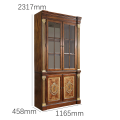 EKAR Furniture | Grand Regent Heritage Library Display Cabinet - Luxury American Classical Bookcase,MY SHOP,EKAR Furniture | Grand Regent Heritage Library Display Cabinet - Luxury American Classical Bookcase,foshan furniture factory,custom Furniture factory,china furniture factory