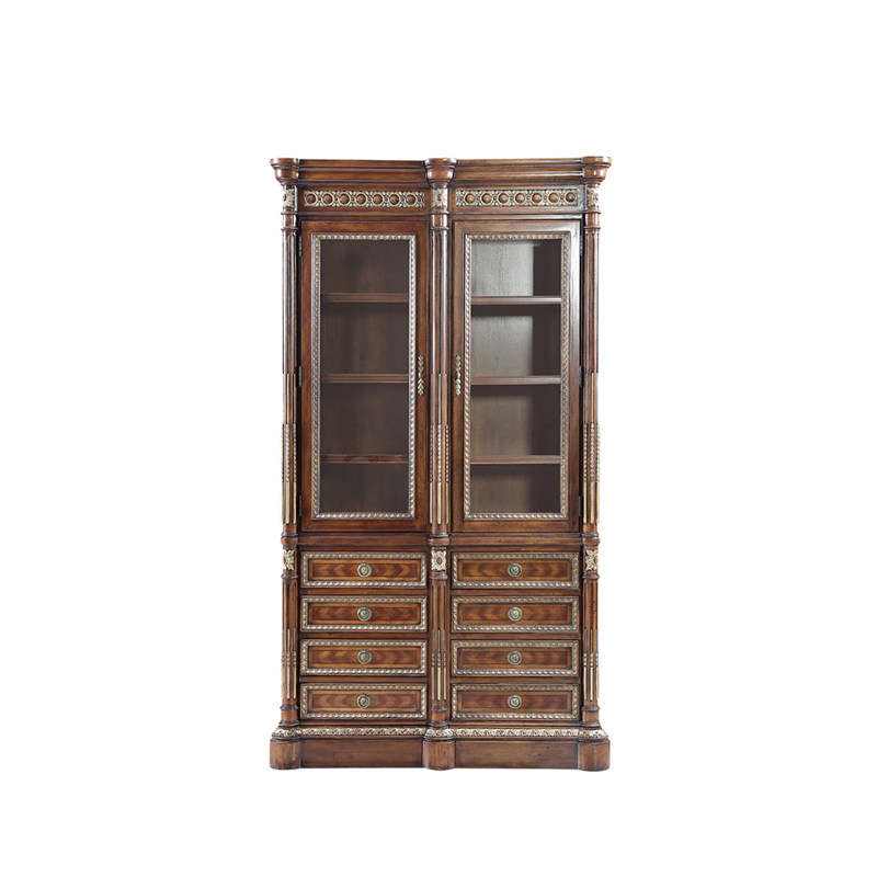 EKAR Furniture | Regency Sovereign Heritage Bookcase – Luxury American Classical Library Cabinetry,MY SHOP,EKAR Furniture | Regency Sovereign Heritage Bookcase – Luxury American Classical Library Cabinetry,foshan furniture factory,custom Furniture factory,china furniture factory