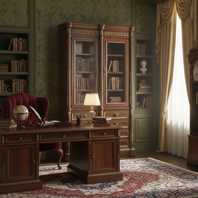 EKAR Furniture | Regency Sovereign Heritage Bookcase – Luxury American Classical Library Cabinetry,MY SHOP,EKAR Furniture | Regency Sovereign Heritage Bookcase – Luxury American Classical Library Cabinetry,foshan furniture factory,custom Furniture factory,china furniture factory