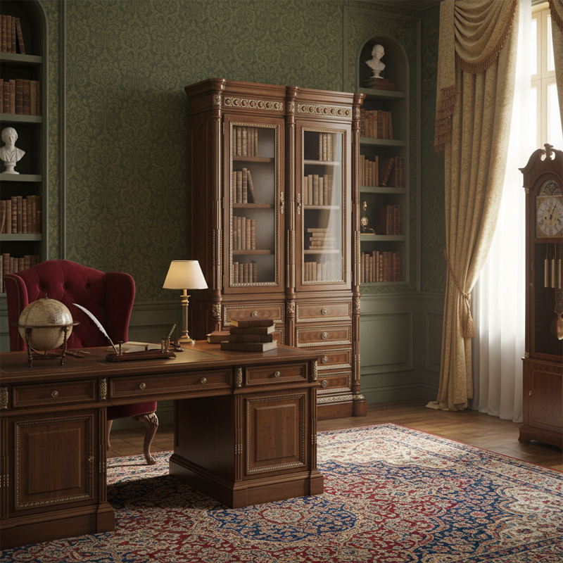 EKAR Furniture | Regency Sovereign Heritage Bookcase – Luxury American Classical Library Cabinetry,MY SHOP,EKAR Furniture | Regency Sovereign Heritage Bookcase – Luxury American Classical Library Cabinetry,foshan furniture factory,custom Furniture factory,china furniture factory