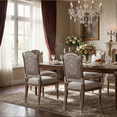 EKAR Furniture | Imperial Crest Regency Dining Chair – Luxury American Classical Seating,EKAR FURNITURE CO.,LTD,EKAR Furniture | Imperial Crest Regency Dining Chair – Luxury American Classical Seating,foshan furniture factory,custom Furniture factory,china furniture factory