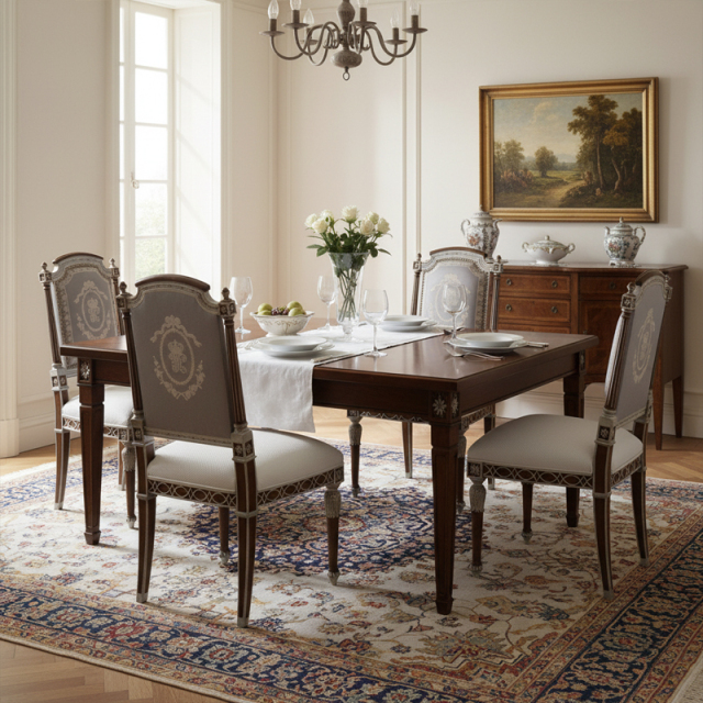 EKAR Furniture | Imperial Crest Regency Dining Chair – Luxury American Classical Seating,EKAR FURNITURE CO.,LTD,EKAR Furniture | Imperial Crest Regency Dining Chair – Luxury American Classical Seating,foshan furniture factory,custom Furniture factory,china furniture factory