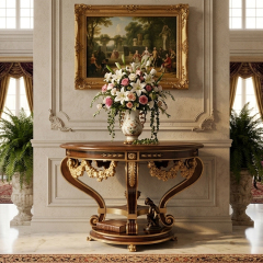 EKAR Furniture | Imperial Heritage Garland Accent Pedestal – Luxury American Classical Entrance Table,MY SHOP,EKAR Furniture | Imperial Heritage Garland Accent Pedestal – Luxury American Classical Entrance Table,foshan furniture factory,custom Furniture factory,china furniture factory
