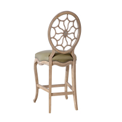 EKAR Furniture | Provincial Grace Medallion Bar Stool - Luxury American Classical Counter Seating,EKAR FURNITURE CO.,LTD,EKAR Furniture | Provincial Grace Medallion Bar Stool - Luxury American Classical Counter Seating,foshan furniture factory,custom Furniture factory,china furniture factory