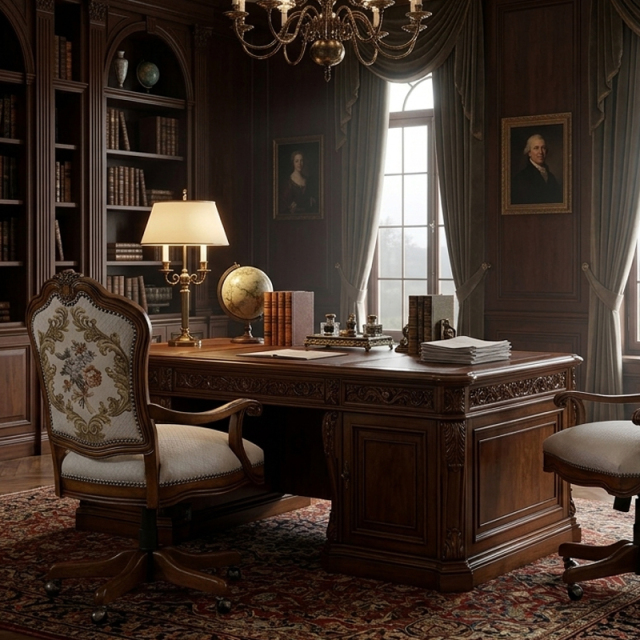 EKAR Furniture | Noble Heritage Executive Swivel Chair - Luxury American Classical Study Seating,MY SHOP,EKAR Furniture | Noble Heritage Executive Swivel Chair - Luxury American Classical Study Seating,foshan furniture factory,custom Furniture factory,china furniture factory