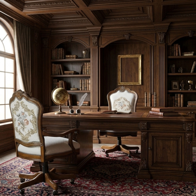 EKAR Furniture | Noble Heritage Executive Swivel Chair - Luxury American Classical Study Seating,MY SHOP,EKAR Furniture | Noble Heritage Executive Swivel Chair - Luxury American Classical Study Seating,foshan furniture factory,custom Furniture factory,china furniture factory
