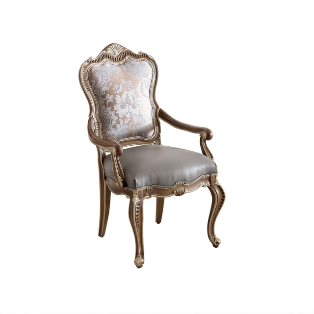 EKAR Furniture | Imperial Serenity Gilded Dining Chair - Luxury American Classical Seating,EKAR FURNITURE CO.,LTD,EKAR Furniture | Imperial Serenity Gilded Dining Chair - Luxury American Classical Seating,foshan furniture factory,custom Furniture factory,china furniture factory