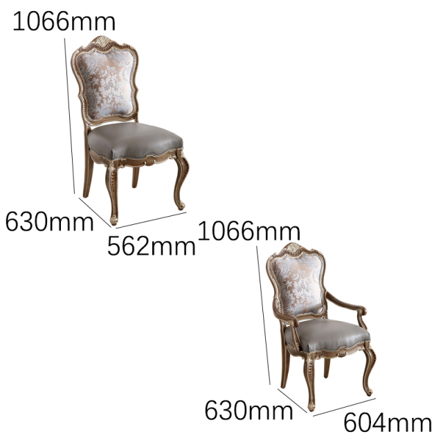 EKAR Furniture | Imperial Serenity Gilded Dining Chair - Luxury American Classical Seating,EKAR FURNITURE CO.,LTD,EKAR Furniture | Imperial Serenity Gilded Dining Chair - Luxury American Classical Seating,foshan furniture factory,custom Furniture factory,china furniture factory