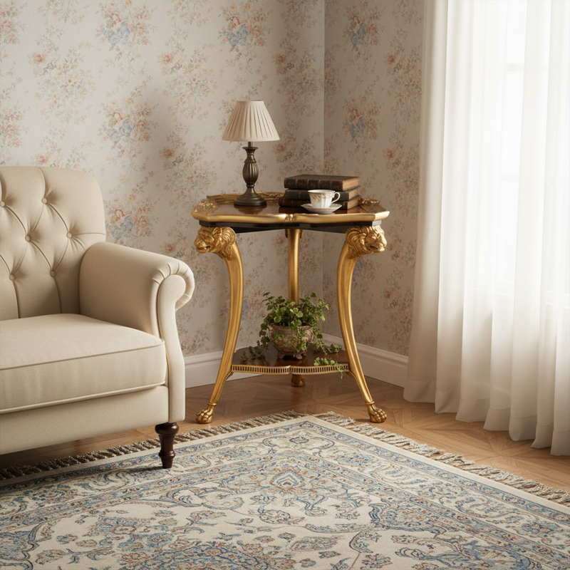 Imperial Sovereign Gilt Lion Side Table - Luxury French Classical Accent Table | EKAR FURNITURE,EKAR FURNITURE CO.,LTD,Imperial Sovereign Gilt Lion Side Table - Luxury French Classical Accent Table | EKAR FURNITURE,foshan furniture factory,custom Furniture factory,china furniture factory