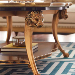 Imperial Lion Majesty Wood Inlay Coffee Table - Luxury French Classical Center Table | EKAR FURNITURE,EKAR FURNITURE CO.,LTD,Imperial Lion Majesty Wood Inlay Coffee Table - Luxury French Classical Center Table | EKAR FURNITURE,foshan furniture factory,custom Furniture factory,china furniture factory