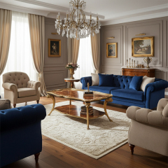 Imperial Lion Majesty Wood Inlay Coffee Table - Luxury French Classical Center Table | EKAR FURNITURE,EKAR FURNITURE CO.,LTD,Imperial Lion Majesty Wood Inlay Coffee Table - Luxury French Classical Center Table | EKAR FURNITURE,foshan furniture factory,custom Furniture factory,china furniture factory