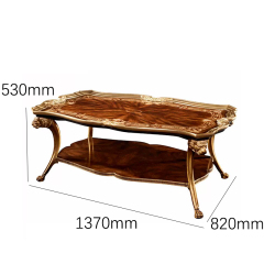 Imperial Lion Majesty Wood Inlay Coffee Table - Luxury French Classical Center Table | EKAR FURNITURE,EKAR FURNITURE CO.,LTD,Imperial Lion Majesty Wood Inlay Coffee Table - Luxury French Classical Center Table | EKAR FURNITURE,foshan furniture factory,custom Furniture factory,china furniture factory