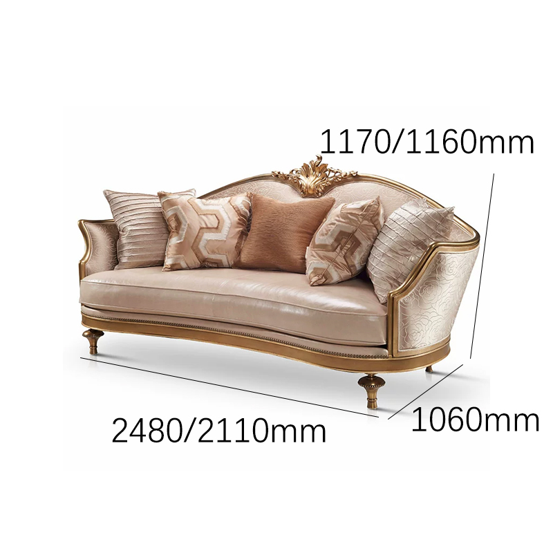 EKAR Furniture | Royal Versailles Gilded Sofa – Luxury French Classical Living Room Seating,EKAR FURNITURE CO.,LTD,EKAR Furniture | Royal Versailles Gilded Sofa – Luxury French Classical Living Room Seating,foshan furniture factory,custom Furniture factory,china furniture factory