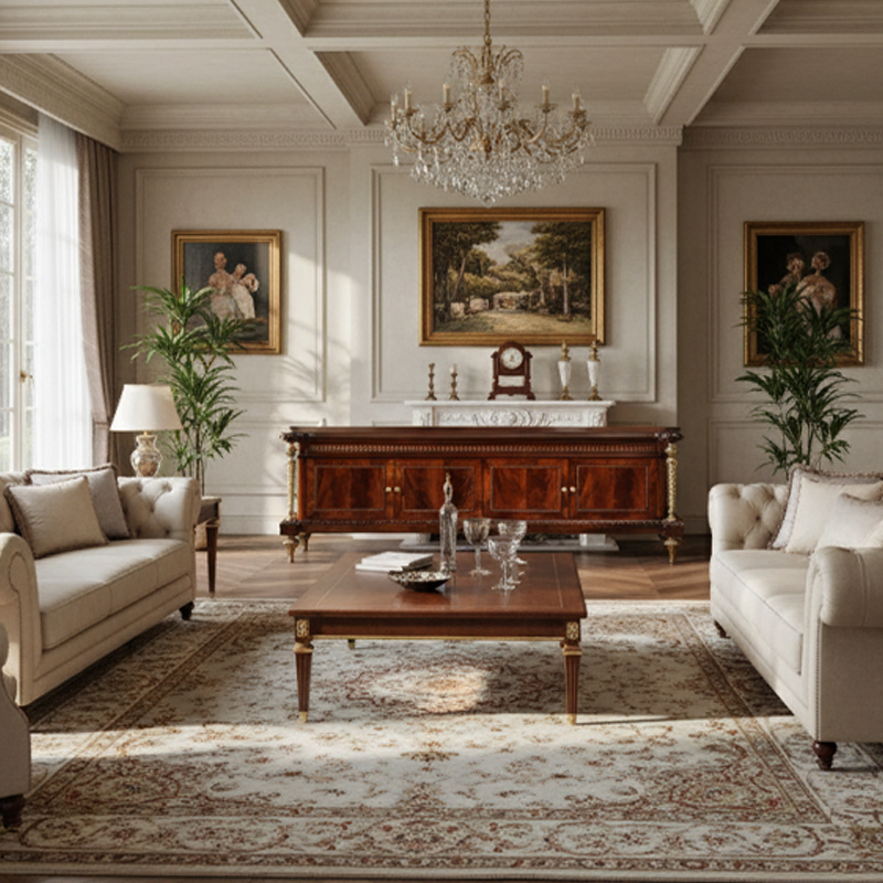 EKAR Furniture | Royal Heritage Empire Media Sideboard – Luxury French Classical TV Stand,EKAR FURNITURE CO.,LTD,EKAR Furniture | Royal Heritage Empire Media Sideboard – Luxury French Classical TV Stand,foshan furniture factory,custom Furniture factory,china furniture factory