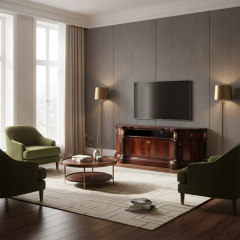 EKAR Chateau Media Console | French Classic Carved Wood TV Stand & Entertainment Center,EKAR FURNITURE CO.,LTD,EKAR Chateau Media Console | French Classic Carved Wood TV Stand & Entertainment Center,foshan furniture factory,custom Furniture factory,china furniture factory