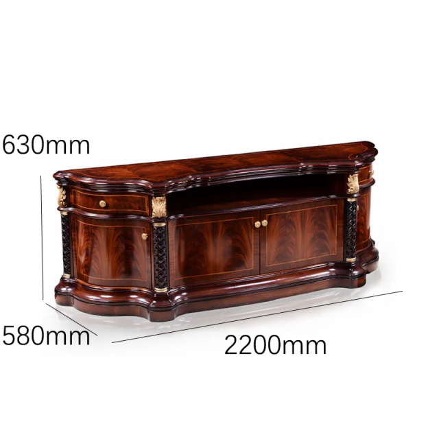 EKAR Chateau Media Console | French Classic Carved Wood TV Stand & Entertainment Center,EKAR FURNITURE CO.,LTD,EKAR Chateau Media Console | French Classic Carved Wood TV Stand & Entertainment Center,foshan furniture factory,custom Furniture factory,china furniture factory