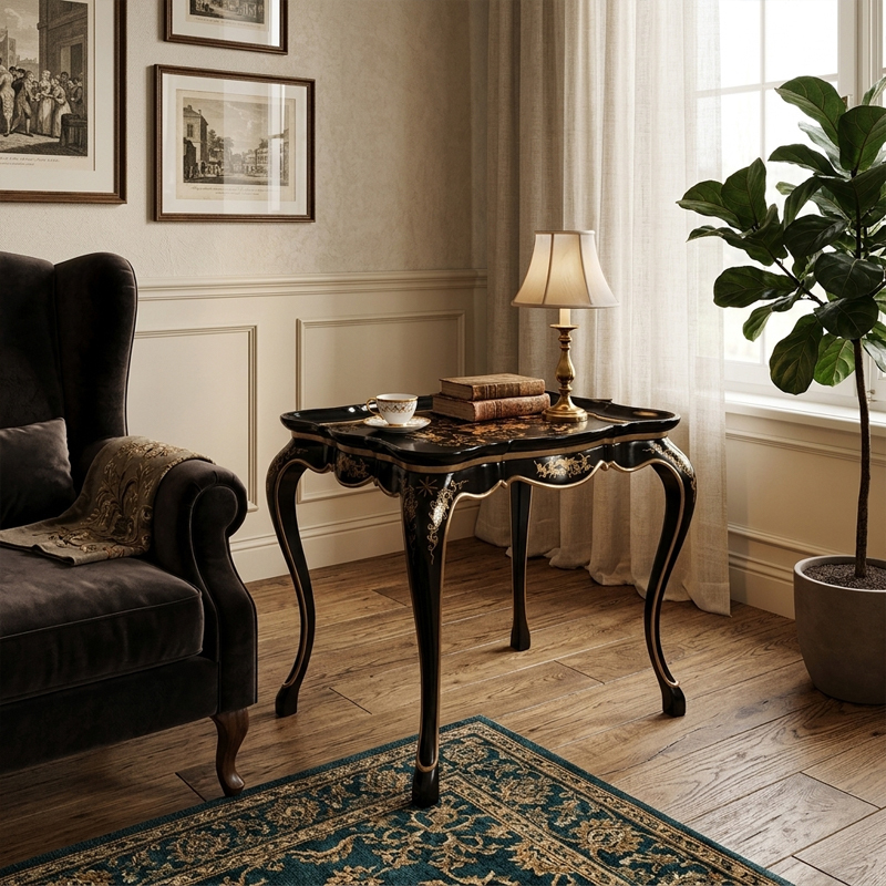 EKAR Versailles Corner Table | French Classic Carved Wood Side Table for Living Room,EKAR FURNITURE CO.,LTD,EKAR Versailles Corner Table | French Classic Carved Wood Side Table for Living Room,foshan furniture factory,custom Furniture factory,china furniture factory