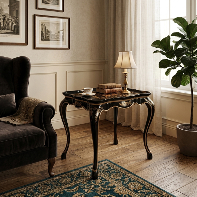 EKAR Versailles Corner Table | French Classic Carved Wood Side Table for Living Room,EKAR FURNITURE CO.,LTD,EKAR Versailles Corner Table | French Classic Carved Wood Side Table for Living Room,foshan furniture factory,custom Furniture factory,china furniture factory