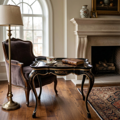 EKAR Versailles Corner Table | French Classic Carved Wood Side Table for Living Room,EKAR FURNITURE CO.,LTD,EKAR Versailles Corner Table | French Classic Carved Wood Side Table for Living Room,foshan furniture factory,custom Furniture factory,china furniture factory