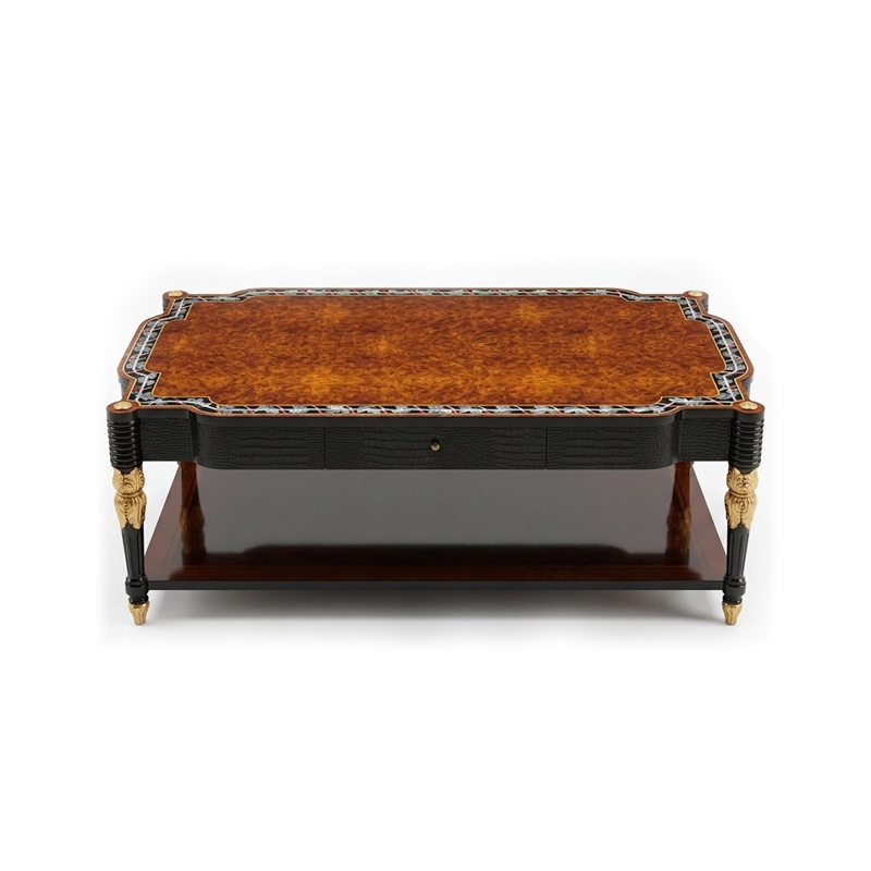 EKAR Rococo Marble Coffee Table | French Classic Carved Center Table for Living Room,EKAR FURNITURE CO.,LTD,EKAR Rococo Marble Coffee Table | French Classic Carved Center Table for Living Room,foshan furniture factory,custom Furniture factory,china furniture factory