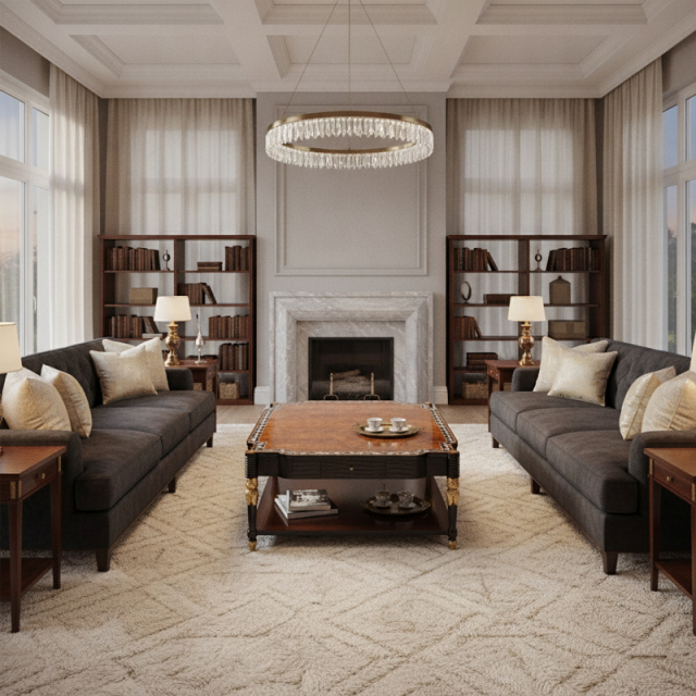 EKAR Rococo Marble Coffee Table | French Classic Carved Center Table for Living Room,EKAR FURNITURE CO.,LTD,EKAR Rococo Marble Coffee Table | French Classic Carved Center Table for Living Room,foshan furniture factory,custom Furniture factory,china furniture factory