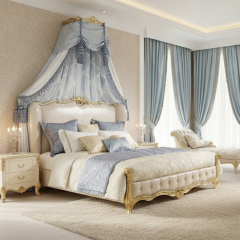 EKAR Louis XV Royal Bed | French Classic Tufted Velvet Upholstered Bed Frame,EKAR FURNITURE CO.,LTD,EKAR Louis XV Royal Bed | French Classic Tufted Velvet Upholstered Bed Frame,foshan furniture factory,custom Furniture factory,china furniture factory