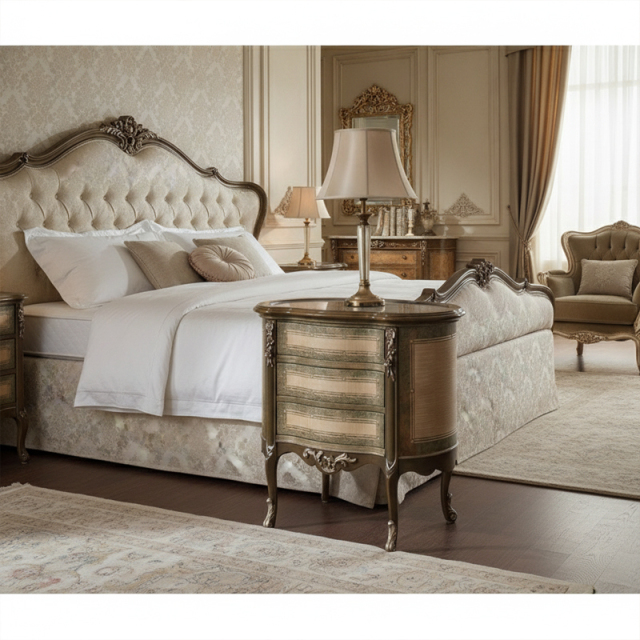 EKAR Versailles Accent Chest | French Classic Carved Wood Nightstand for Master Bedroom,EKAR FURNITURE CO.,LTD,EKAR Versailles Accent Chest | French Classic Carved Wood Nightstand for Master Bedroom,foshan furniture factory,custom Furniture factory,china furniture factory