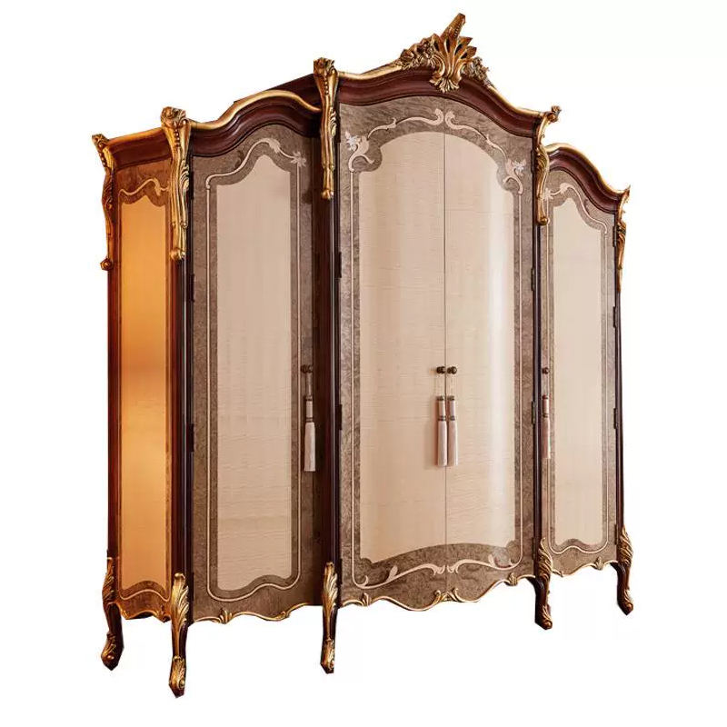 Palais Royal Five-Door Armoire | French Classical Gold Carved Luxury Bedroom Wardrobe | EKAR Furniture,EKAR FURNITURE CO.,LTD,Palais Royal Five-Door Armoire | French Classical Gold Carved Luxury Bedroom Wardrobe | EKAR Furniture,foshan furniture factory,custom Furniture factory,china furniture factory