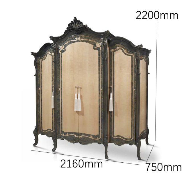 Palais Royal Five-Door Armoire | French Classical Gold Carved Luxury Bedroom Wardrobe | EKAR Furniture,EKAR FURNITURE CO.,LTD,Palais Royal Five-Door Armoire | French Classical Gold Carved Luxury Bedroom Wardrobe | EKAR Furniture,foshan furniture factory,custom Furniture factory,china furniture factory