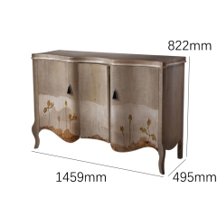 Aurore Quatrefoil Vanity Set | French Neoclassical Hand-Painted Dressing Table & Mirror | EKAR Furniture,EKAR FURNITURE CO.,LTD,Aurore Quatrefoil Vanity Set | French Neoclassical Hand-Painted Dressing Table & Mirror | EKAR Furniture,foshan furniture factory,custom Furniture factory,china furniture factory