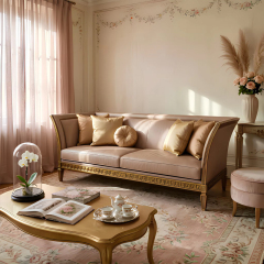 Athena Greek Key Barrel Sofa | French Neoclassical Leather Upholstered Living Room Sofa | EKAR Furniture,EKAR FURNITURE CO.,LTD,Athena Greek Key Barrel Sofa | French Neoclassical Leather Upholstered Living Room Sofa | EKAR Furniture,foshan furniture factory,custom Furniture factory,china furniture factory