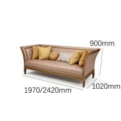 Athena Greek Key Barrel Sofa | French Neoclassical Leather Upholstered Living Room Sofa | EKAR Furniture,EKAR FURNITURE CO.,LTD,Athena Greek Key Barrel Sofa | French Neoclassical Leather Upholstered Living Room Sofa | EKAR Furniture,foshan furniture factory,custom Furniture factory,china furniture factory