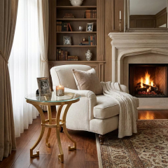 EKAR Rococo Curved Accent Corner Table | French Classic Marble Side Table,EKAR FURNITURE CO.,LTD,EKAR Rococo Curved Accent Corner Table | French Classic Marble Side Table,foshan furniture factory,custom Furniture factory,china furniture factory