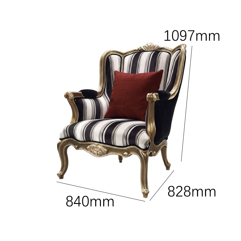EKAR Lafayette Lounge Armchair | French Classic Wingback Chair for Living Room,EKAR FURNITURE CO.,LTD,EKAR Lafayette Lounge Armchair | French Classic Wingback Chair for Living Room,foshan furniture factory,custom Furniture factory,china furniture factory