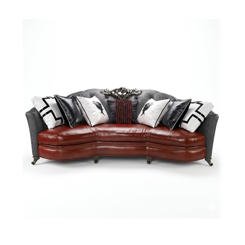 EKAR Versailles Curved Sectional | French Classic Velvet Sofa for Living Room,EKAR FURNITURE CO.,LTD,EKAR Versailles Curved Sectional | French Classic Velvet Sofa for Living Room,foshan furniture factory,custom Furniture factory,china furniture factory