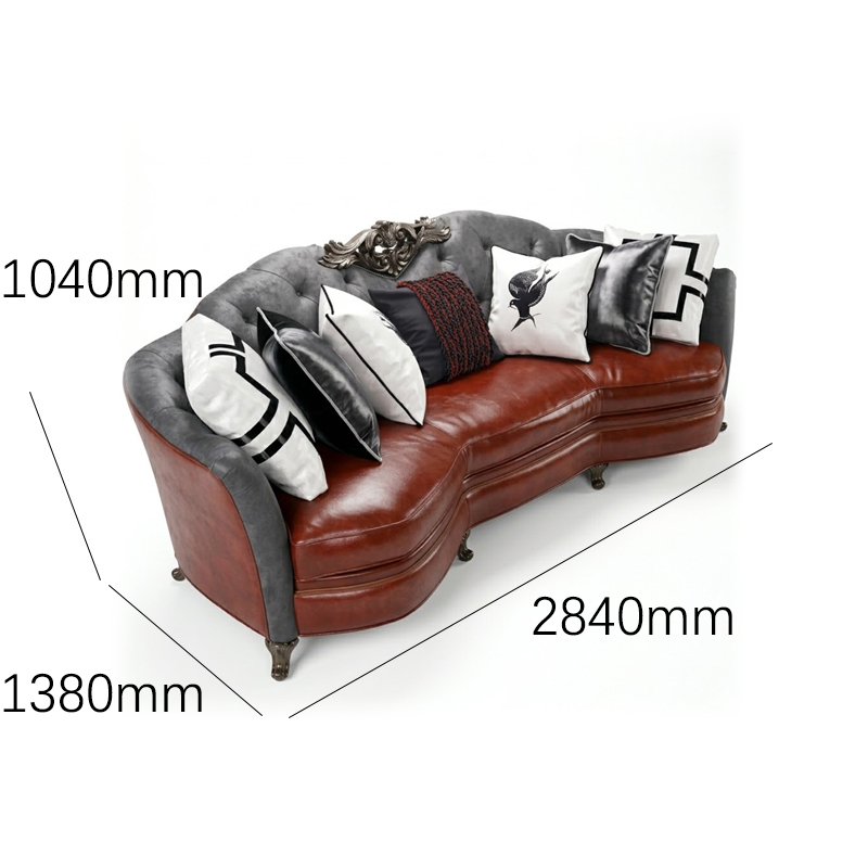 EKAR Versailles Curved Sectional | French Classic Velvet Sofa for Living Room,EKAR FURNITURE CO.,LTD,EKAR Versailles Curved Sectional | French Classic Velvet Sofa for Living Room,foshan furniture factory,custom Furniture factory,china furniture factory