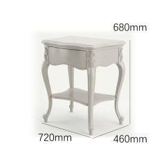 ​EKAR Versailles Etagere Nightstand | French Classic Carved Wood Bedside Table,EKAR FURNITURE CO.,LTD,​EKAR Versailles Etagere Nightstand | French Classic Carved Wood Bedside Table,foshan furniture factory,custom Furniture factory,china furniture factory