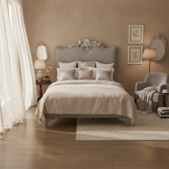 EKAR Bordeaux Opulence Bed | French Classic Tufted Upholstered King Bed,MY SHOP,EKAR Bordeaux Opulence Bed | French Classic Tufted Upholstered King Bed,foshan furniture factory,custom Furniture factory,china furniture factory