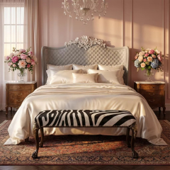 EKAR Versailles Velvet Bench | French Classic Tufted Upholstered Footstool,MY SHOP,EKAR Versailles Velvet Bench | French Classic Tufted Upholstered Footstool,foshan furniture factory,custom Furniture factory,china furniture factory